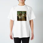 Art Baseのダンス教室 / エドガー・ドガ(The Dance Class 1874) スタンダードTシャツ