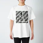 唐松 梗樹(ｶﾗﾏﾂ ｺｳｷ)の斜 Regular Fit T-Shirt