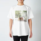 エスケープボタンの自撮りカップル Regular Fit T-Shirt