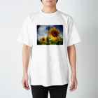 AXL(アクセル)の夏の花 向日葵 スタンダードTシャツ