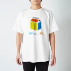 くめがわ さだおのMILK スタンダードTシャツ