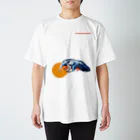 どうぶつのホネ、ときどきキョウリュウ。のオオアリクイのホネ スタンダードTシャツ