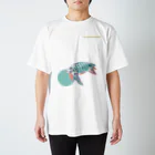 どうぶつのホネ、ときどきキョウリュウ。のオサガメのホネ Regular Fit T-Shirt