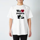 キッズモード某のwe love パンダ Regular Fit T-Shirt
