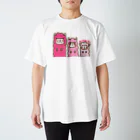 NEKOZE PANDAのアルパカ☆ピンク Regular Fit T-Shirt