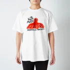 山田のゾンビの真っ赤なたこ スタンダードTシャツ