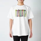 メガネのT13. Peg Colors スタンダードTシャツ