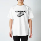ねこぜもんのCONTINUE？(Type A) Regular Fit T-Shirt