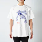 kumako33のサッカーしてますね。 Regular Fit T-Shirt