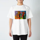 画駱駝柑子のハイチーズ スタンダードTシャツ