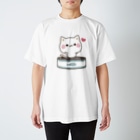 DECORの気づかいのできるネコ　さかな缶 Regular Fit T-Shirt