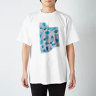 ふっかふっかひゅーんのいろ Regular Fit T-Shirt