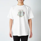 伊藤萌果のカオス屋さんのメンタルよわよわハムちゃん Regular Fit T-Shirt