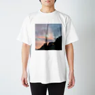 nanakichijapanのスッキリした日の夕方 スタンダードTシャツ