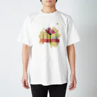 やぶさか'sのマステフラワー Regular Fit T-Shirt