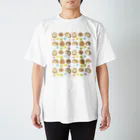 tafu tafuのはりねずみ×こんぺいとう／たくさん！ Regular Fit T-Shirt