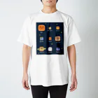 赤ナタデの太陽系ナタデ スタンダードTシャツ