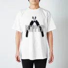 Atelier Pua laniのNIPPER×ニッパー（白文字） Regular Fit T-Shirt