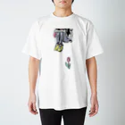 岡本ほしものチューリップ Regular Fit T-Shirt