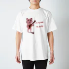 TACAのグッズ売り場のピン君 No Guitar No Life スタンダードTシャツ