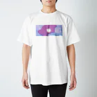 ぷりぷりうちゅうじんとぽこチャの店のゼラチン湖うちゅうじん Regular Fit T-Shirt