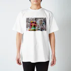 WORLD OF GIRLSのちぇるしーと桜。 Regular Fit T-Shirt