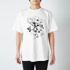 ユマニテンのうさぎに囲まれた過労きつねちゃんＴ Regular Fit T-Shirt