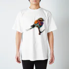 自分が着たいと思うTシャツを作るのカラフルな鳥さん Tシャツ Regular Fit T-Shirt