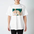 YA MARKETの筋肉タトゥーの女の子 Regular Fit T-Shirt