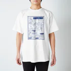 YA MARKETのNIGHT ROUTINE with CAT Regular Fit T-Shirt