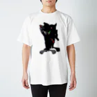 black38の忍者ねこ(=‘ｘ‘=) スタンダードTシャツ