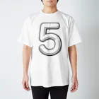 numberの５ Regular Fit T-Shirt