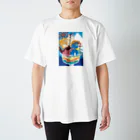 もけもけこけこクリエイト枠の夏祭りパフェ Regular Fit T-Shirt