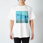 鯨窓机(第二極地観測所)の“ストームグラス航空402便” Regular Fit T-Shirt