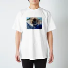 gamigami0829の魚眼越し猫ちゃん スタンダードTシャツ