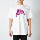 鮫肌尻子の秘密グッズ基地のピンクと紫の鮫肌 Regular Fit T-Shirt