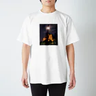 jikotashimayaのブラン城 Regular Fit T-Shirt