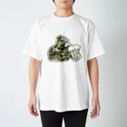 Too fool campers Shop!のToo fool GORILLA T-shirt (カモ) Regular Fit T-Shirt