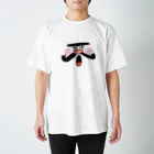 wakame.monsterのwakameだるまFace スタンダードTシャツ