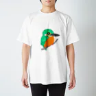 keikororinのカワセミくん スタンダードTシャツ