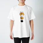 黒猫と風船のうちのねこ Regular Fit T-Shirt