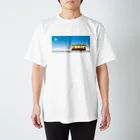 brakuroのペンギン路面電車 スタンダードTシャツ