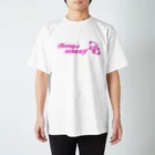 tofuyaichimi0129の豆腐屋ver.ピンク スタンダードTシャツ