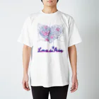 くろギャルのくろギャル love in pain Tシャツ 白 Regular Fit T-Shirt