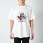 Too fool campers Shop!のW650 ENGINE(黒文字) Regular Fit T-Shirt