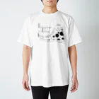 はちこむずのmessage T ( うさ様ver. ) スタンダードTシャツ