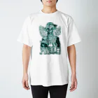 T.K WORLDの骸骨　スカル　ストリート Regular Fit T-Shirt