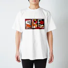 amnoの猪鹿蝶 Regular Fit T-Shirt