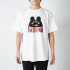 ちとせあめのBADなうさぎちゃん スタンダードTシャツ