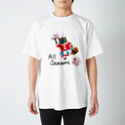 くまお画伯オンラインショップくまお堂のオールシーズンくまさん Regular Fit T-Shirt